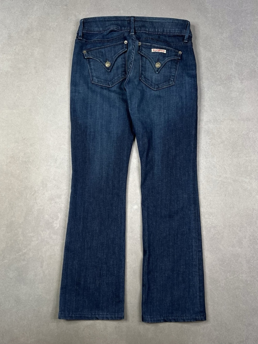 Hudson Signature Bootcut Flap Pocket Jeans Blue Waist 27